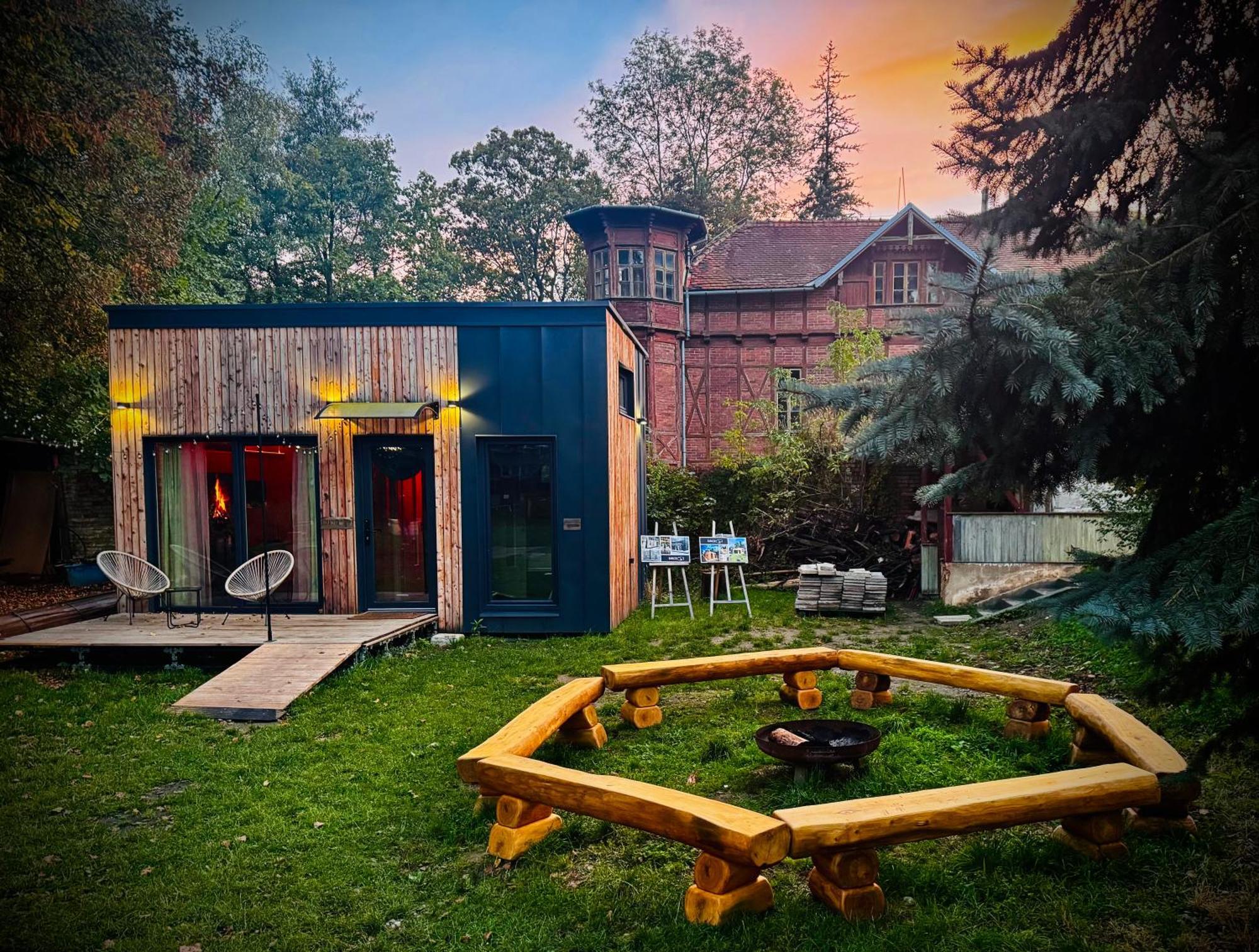 Tiny House Baraczek Brno-Jundrov, Ulice Veslarska Apartment Exterior photo